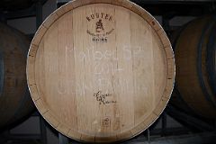 05-09 French Wine Barrel At Gimenez Rilli On The Uco Valley Wine Tour Mendoza.jpg